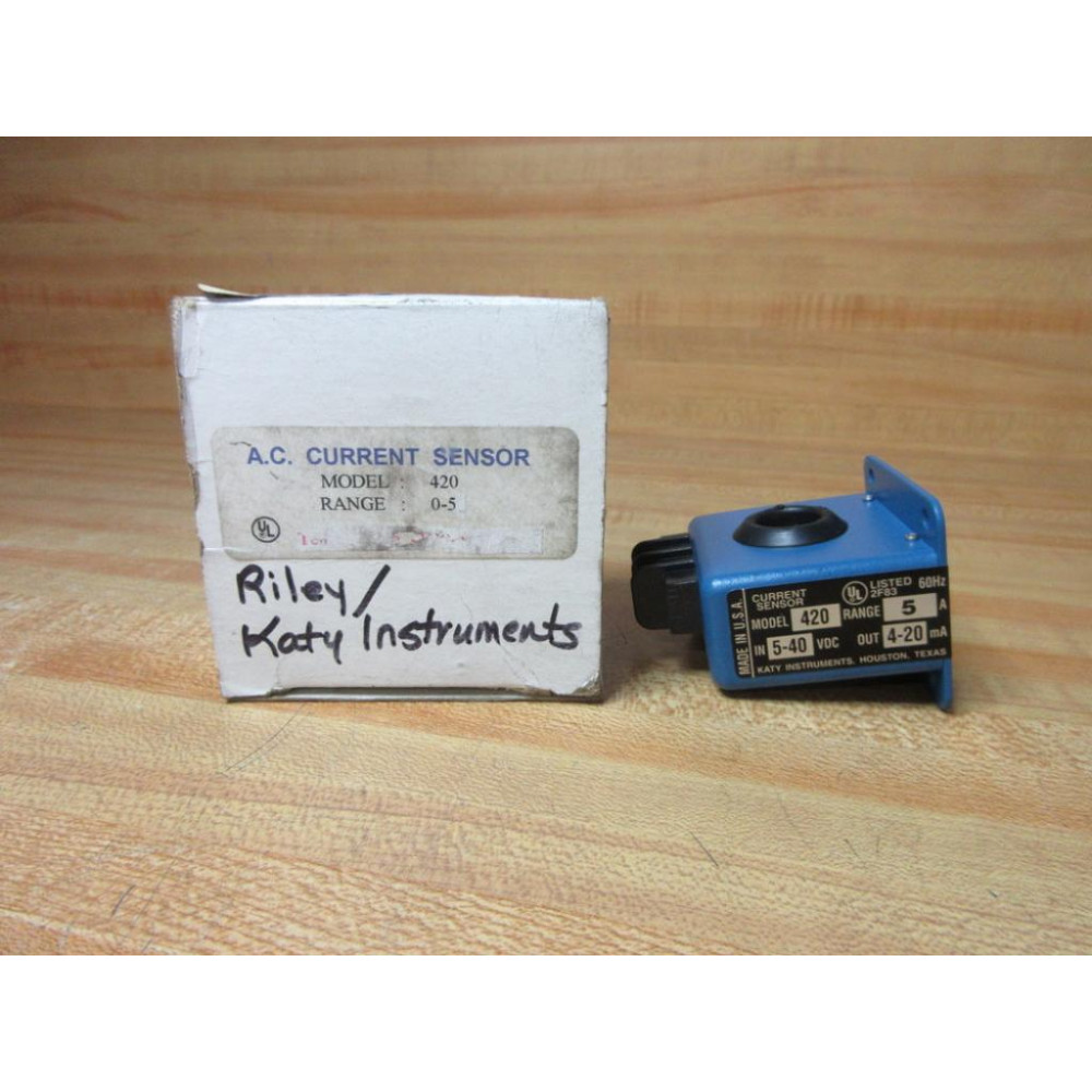 Katy Instruments 420-5 A.C. Current Sensor 420