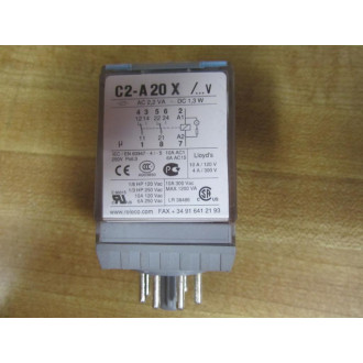 Releco C2-A20XDC24V Relay C2-A20 X-24V DC - New No Box