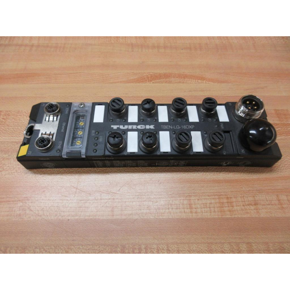Turck TBEN-LG-16DXP Sensor Actuator Bar TBENLG16DXP - Used