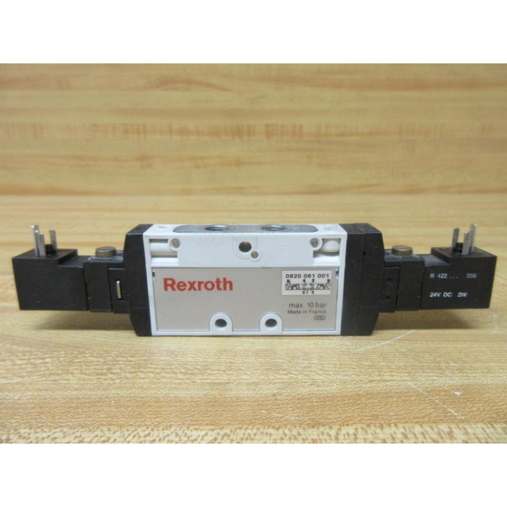 Rexroth 0820 061 001 Solenoid Valve 0820061001 - Used