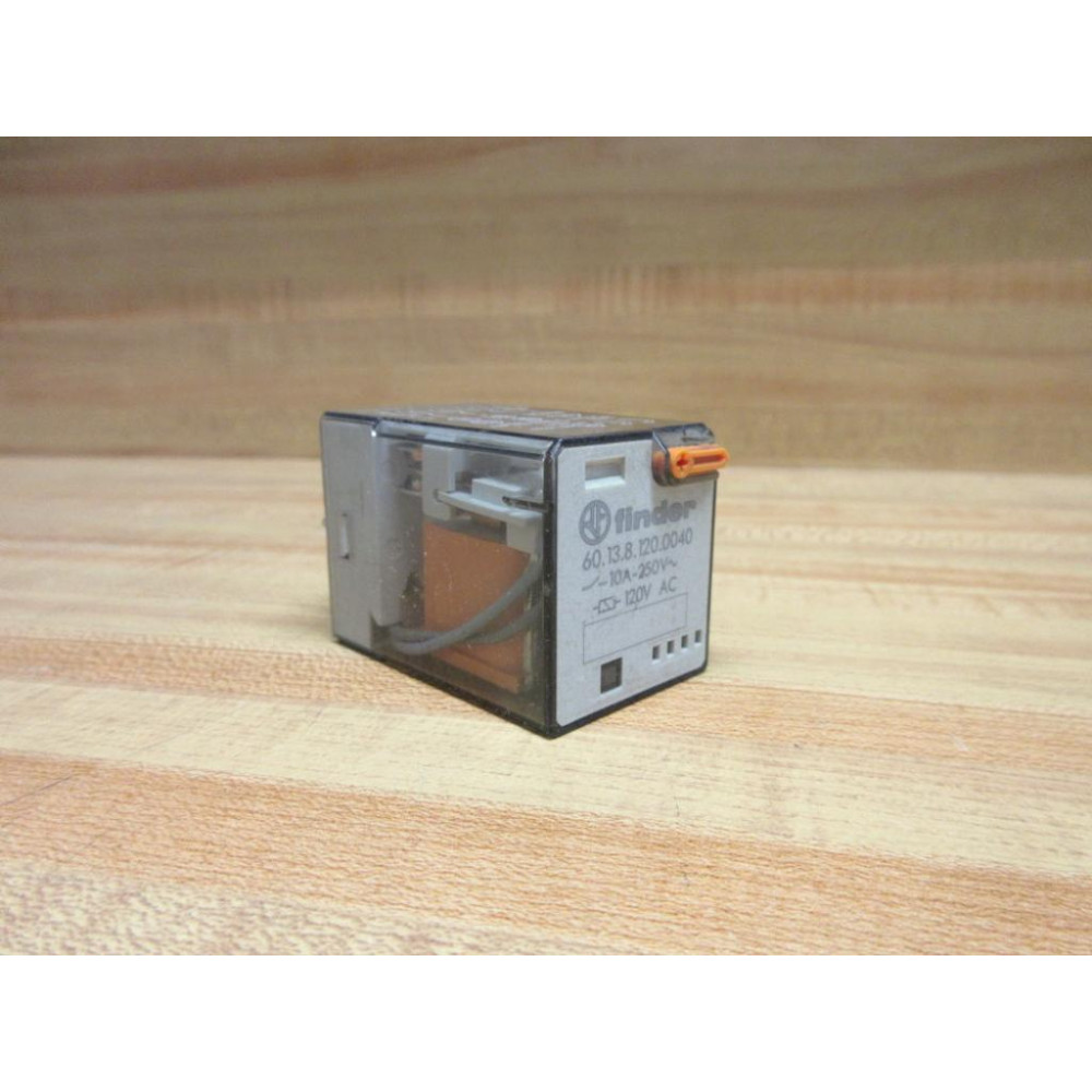 Finder 60.13.8.120.0040 Relay 601381200040 - Used