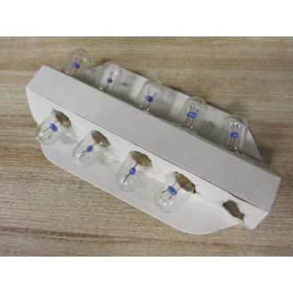 General Electric 44 GE Minature Lamp Light Bulb Colored (Pack of 10) - New No Box