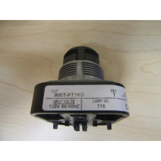 Allen Bradley 800T-PT16G Green Pilot Light Core Only - New No Box