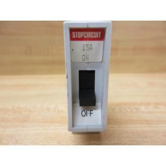 ABB GMU15U Entrelic Stopcircuit 15A Circuit Breaker - Used