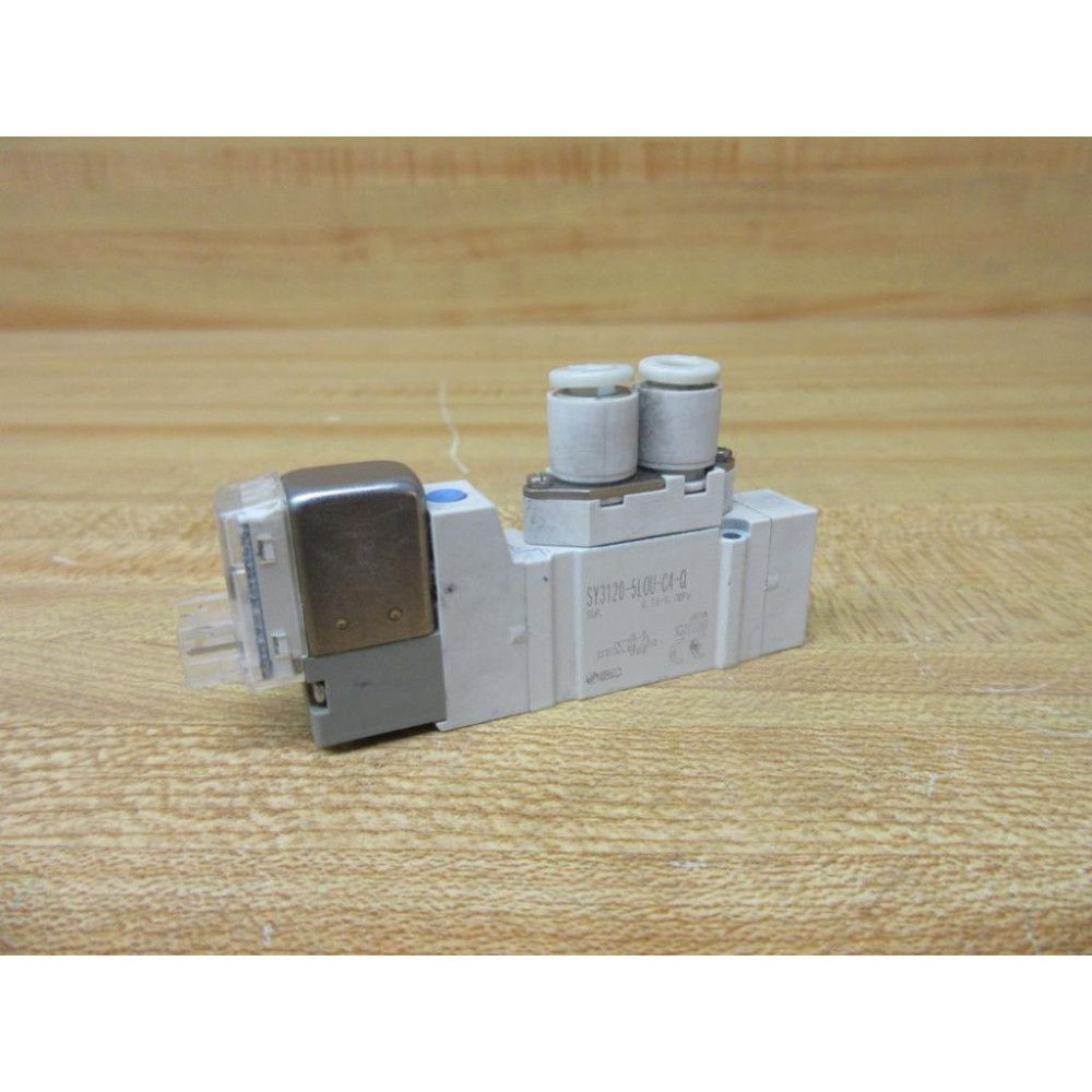 SMC SY3120-5LOU-C4-Q Solenoid Valve SY31205LOUC4Q - Used