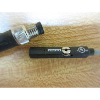 Festo SMT-8M-PS-24V-K-0.3-M8D Proximity Sensor 543866 - Used