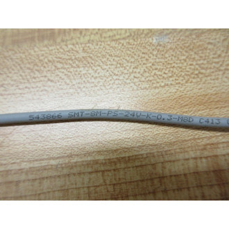 Festo SMT-8M-PS-24V-K-0.3-M8D Proximity Sensor 543866 - Used