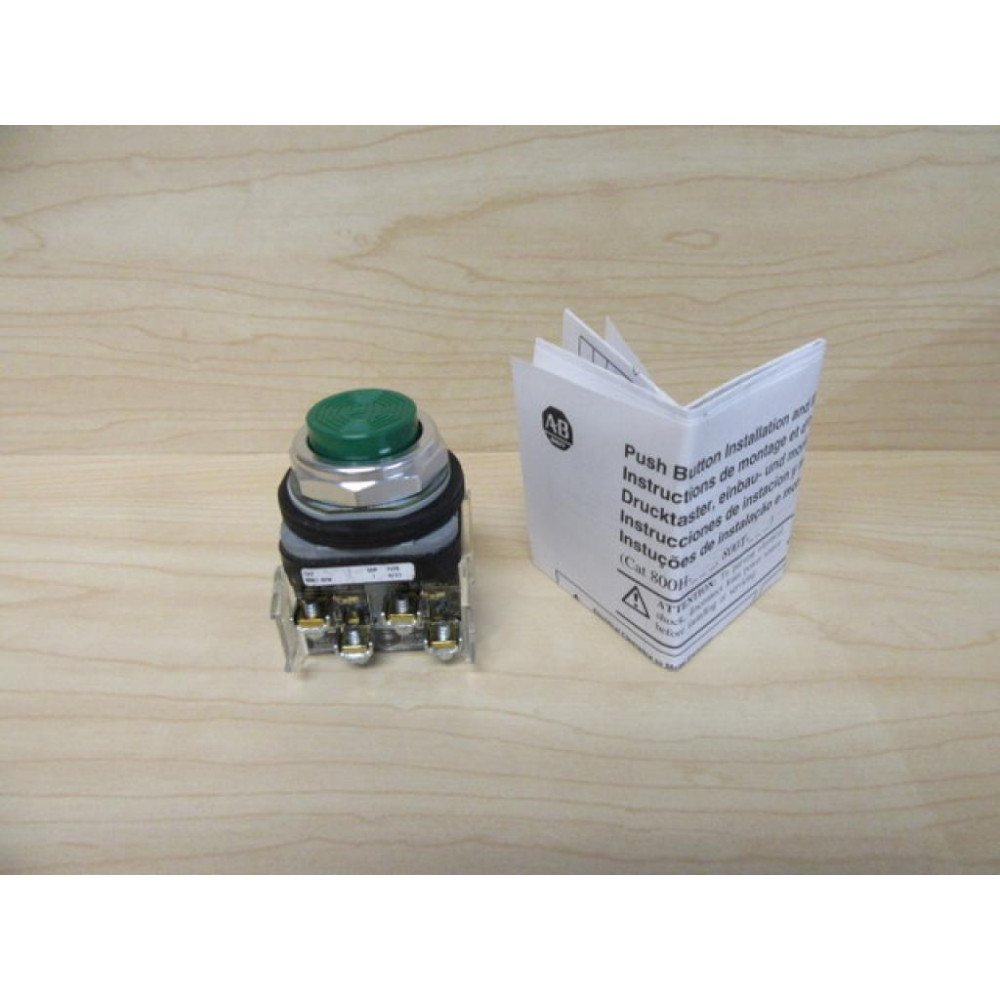 Allen Bradley 800T-B1B Push Button Switch - New No Box