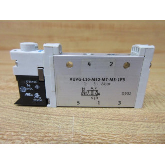 Festo VUVG-L10-M52-MT-M5-1P3 Solenoid Valve VUVGL10M52MTM51P3 - Used