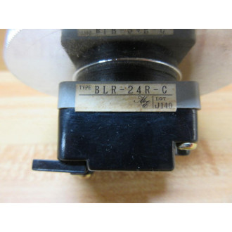 Maruyasu BLR-24R-C Pilot Light BLR24RC Red - Used