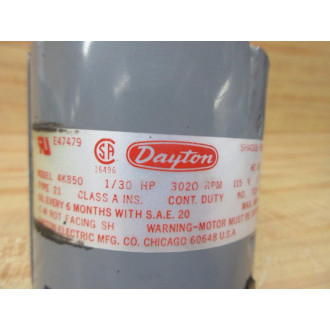 Dayton 4K850 AC Motor - New No Box