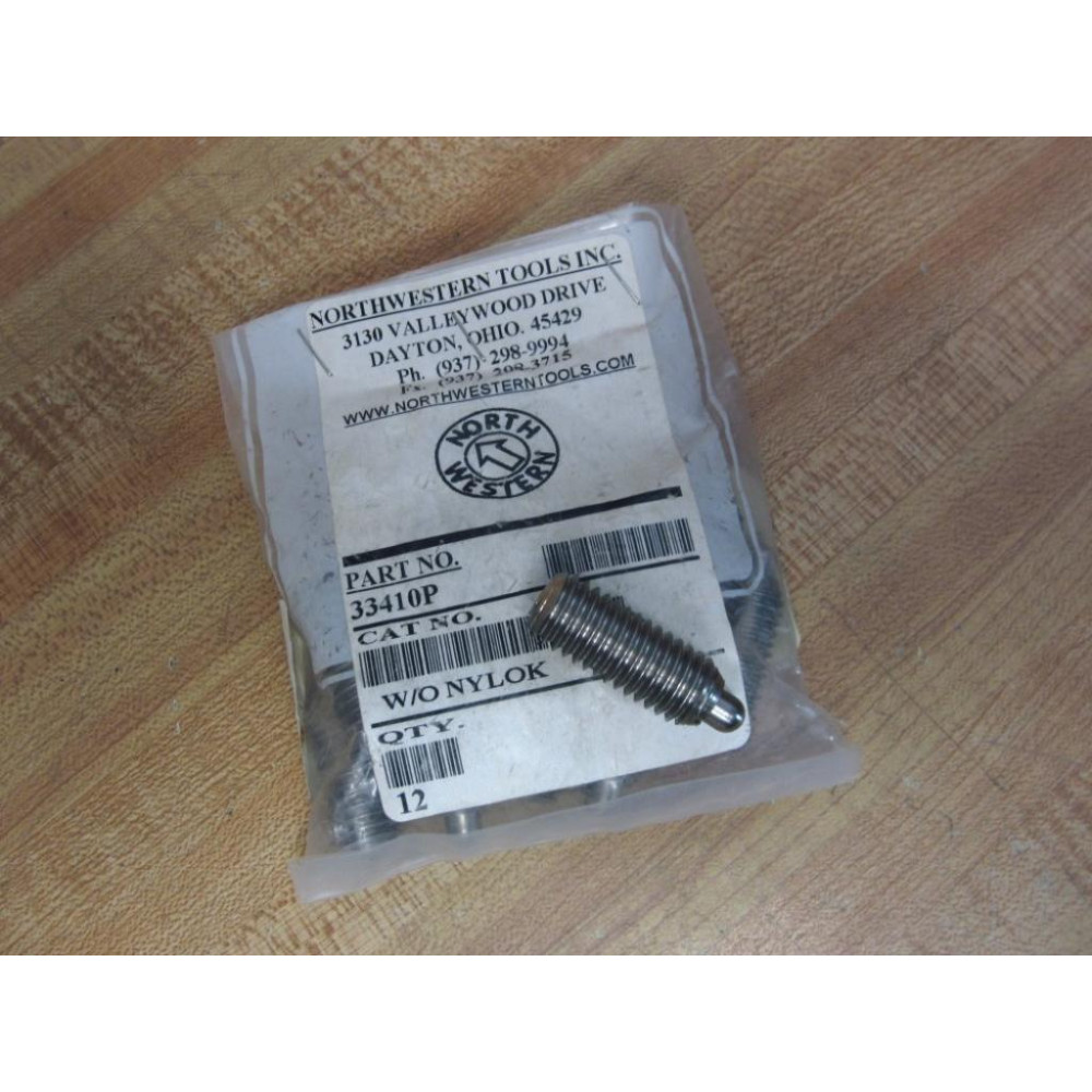 Northwestern Tools 33410P Spring Plunger Element Peerless (Pack of 12)