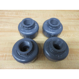 Georg Fischer 897-007 PVC Union 897007 (Pack of 4) - New No Box