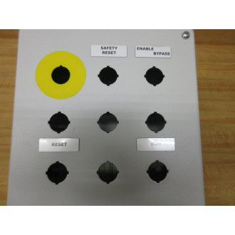 nVent Hoffman E9PBAMSPL Push Button Enclosure E9PBAMSPL - Used