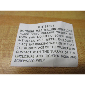 Rittal 82007 Bonding Washer Kit
