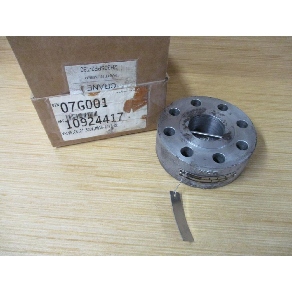 Crane H30SPF2-T60 Duo-Chek II Check Valve 2H30SPF2-T60