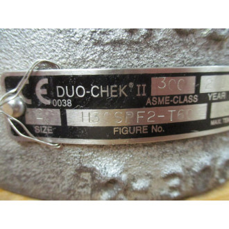 Crane H30SPF2-T60 Duo-Chek II Check Valve 2H30SPF2-T60