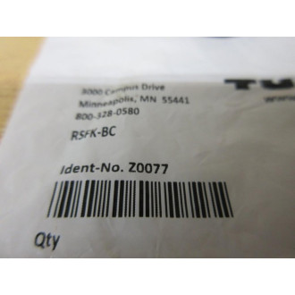 Turck RSFK-BC Closure Cap Z0077 (Pack of 19)