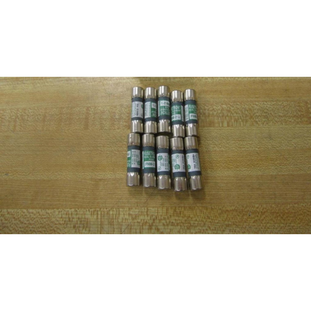 Buss FNM-2-12 Bussmann Fuse Cross Ref 6F179 (Pack of 10) - New No Box