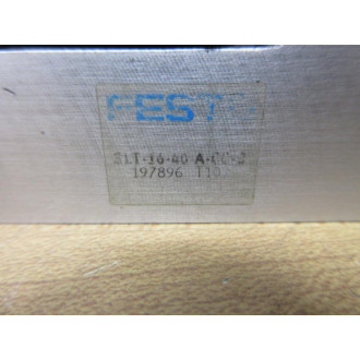 Festo SLT-16-40-A-CC-B Guide Cylinder SLT1640ACCB - Used