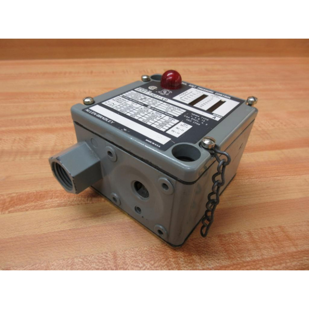 Allen Bradley 836T-T301JX9 Pressure Switch 836TT301JX9 - Used