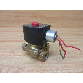 Asco EF8210G93 Red Hat Solenoid Valve Assembly - Used
