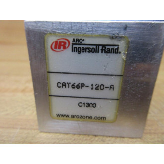 Ingersoll-Rand CAT66P-120-A ARO Solenoid Valve 66P-120-A No Coil - Used