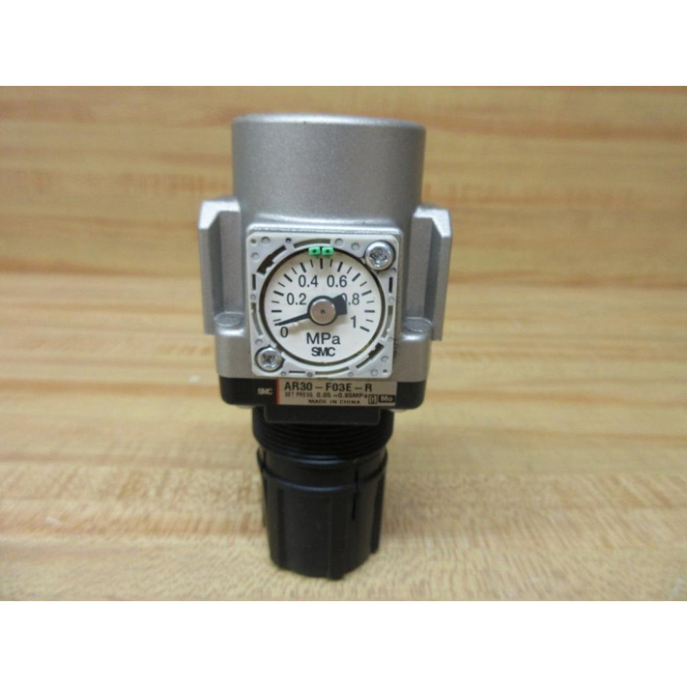 SMC AR30-F03E-R Pneumatic Regulator AR30F03ER - Used