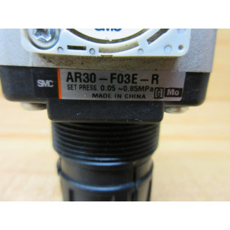 SMC AR30-F03E-R Pneumatic Regulator AR30F03ER - Used