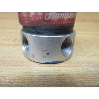 Humphrey 125 4E1 Solenoid Valve 1254E1 - Used