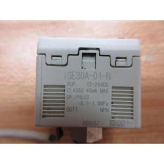 SMC ISE30A-01-N-M Pressure Switch ISE30A01NM - Used