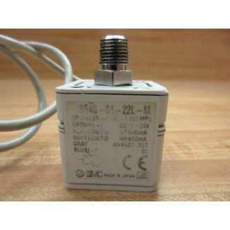 SMC ISE40-01-22L-M Pressure Switch ISE400122LM - Used