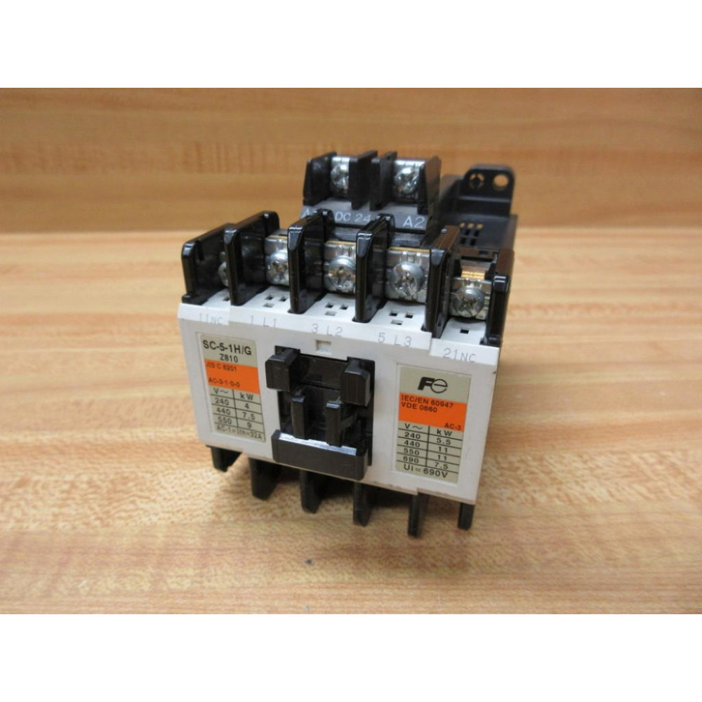 Fuji Electric SC-5-1HG Contactor SC51HG - Used