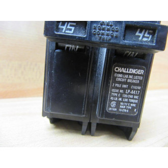Challenger C245 Circuit Breaker 45A 2P - New No Box