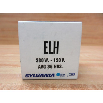 Sylvania ELH 300W120V Halogen Lamp ELH 300W120V