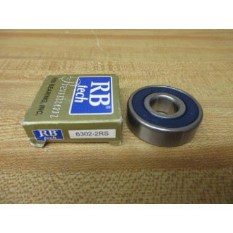 RBI 6302-2RSC3 RB Tech Premium Ball Bearing 6302-2RS (Pack of 4)