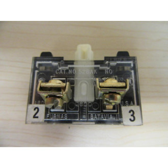 Furnas 52BAK Siemens Oil Tight Contact Block New Style (Pack of 2) - Used