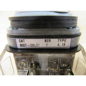 Allen Bradley 800T-D2LD1 Push Button Switch - New No Box