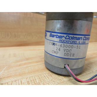 Barber Colman CYMM-43000-51 Gear Motor CYMM4300051 Tested - Used