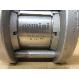 Gemini 0.8 89 6RTV6 Stainless Steel Ball Valve 08896RTV6 - New No Box