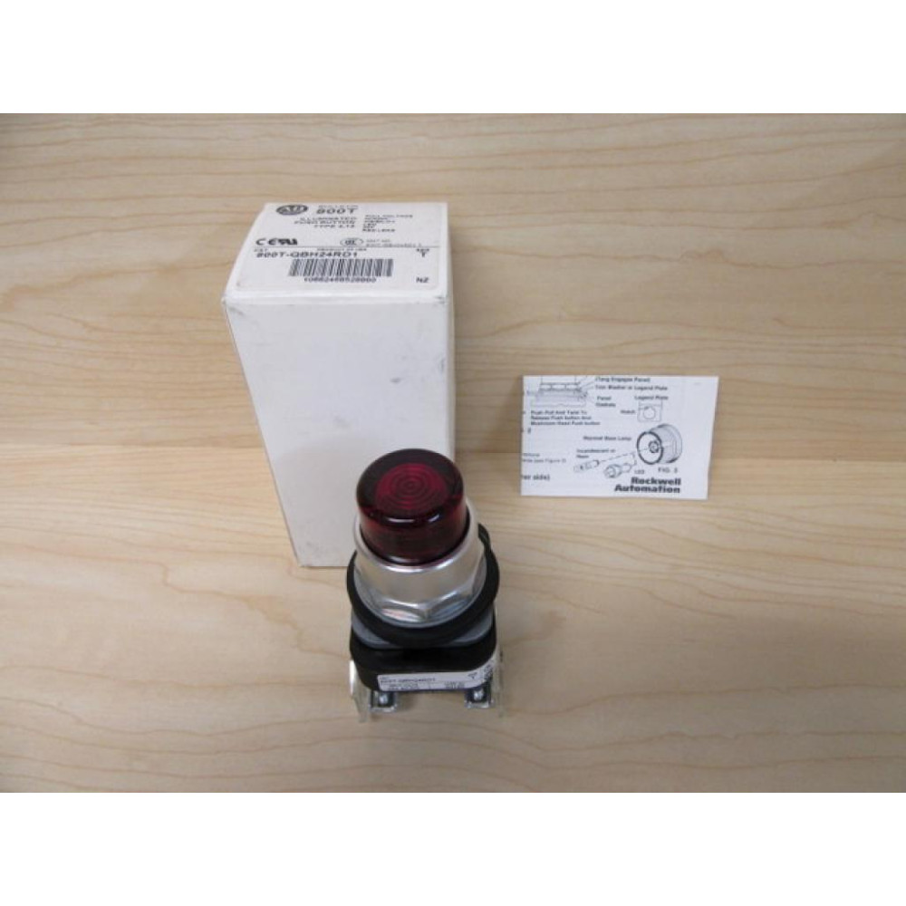 Allen Bradley 800T-QBH24RD1 Push Button Switch