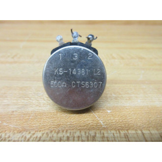 CTS KS-14381 L2 Potentiometer CTS6307 - Used