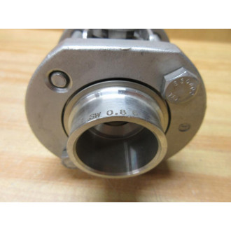 Gemini 0.8 89 6RTV6 Stainless Steel Ball Valve 08896RTV6 - New No Box