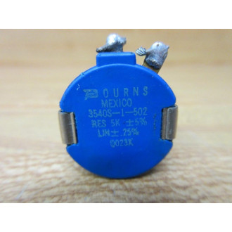 Bourns 3540S-1-502 Potentiometer 3540S1502 Potentiometer Only - Used