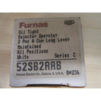 Furnas 52SB2AAB Selector Switch