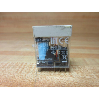 Omron G2R-2-SN(S)-24V DC Relay G2R-2-SN(S)-24VDC 1YCN5 - Used
