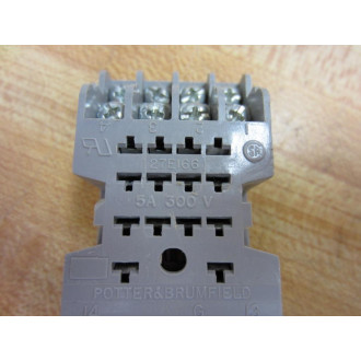 Potter & Brumfield 27E166 Relay Socket - New No Box