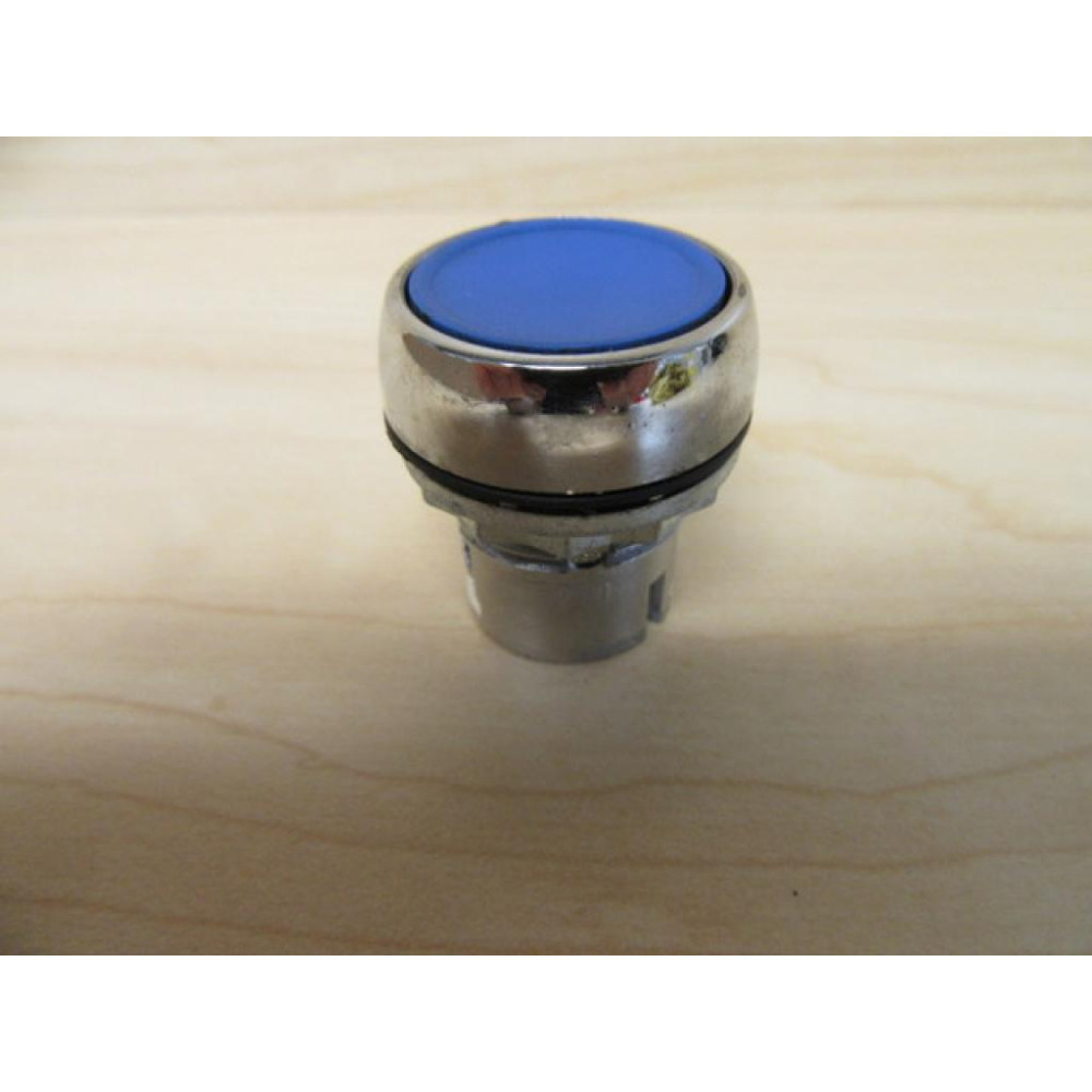 Allen Bradley 800FM-F6 Blue Flush Button 800FMF6 - Used