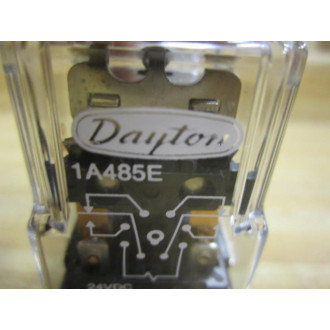 Dayton 1A485E-24V DC Relay 1A485E-24VDC - New No Box