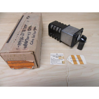General Electric 238A5633 Rotary Selector Switch